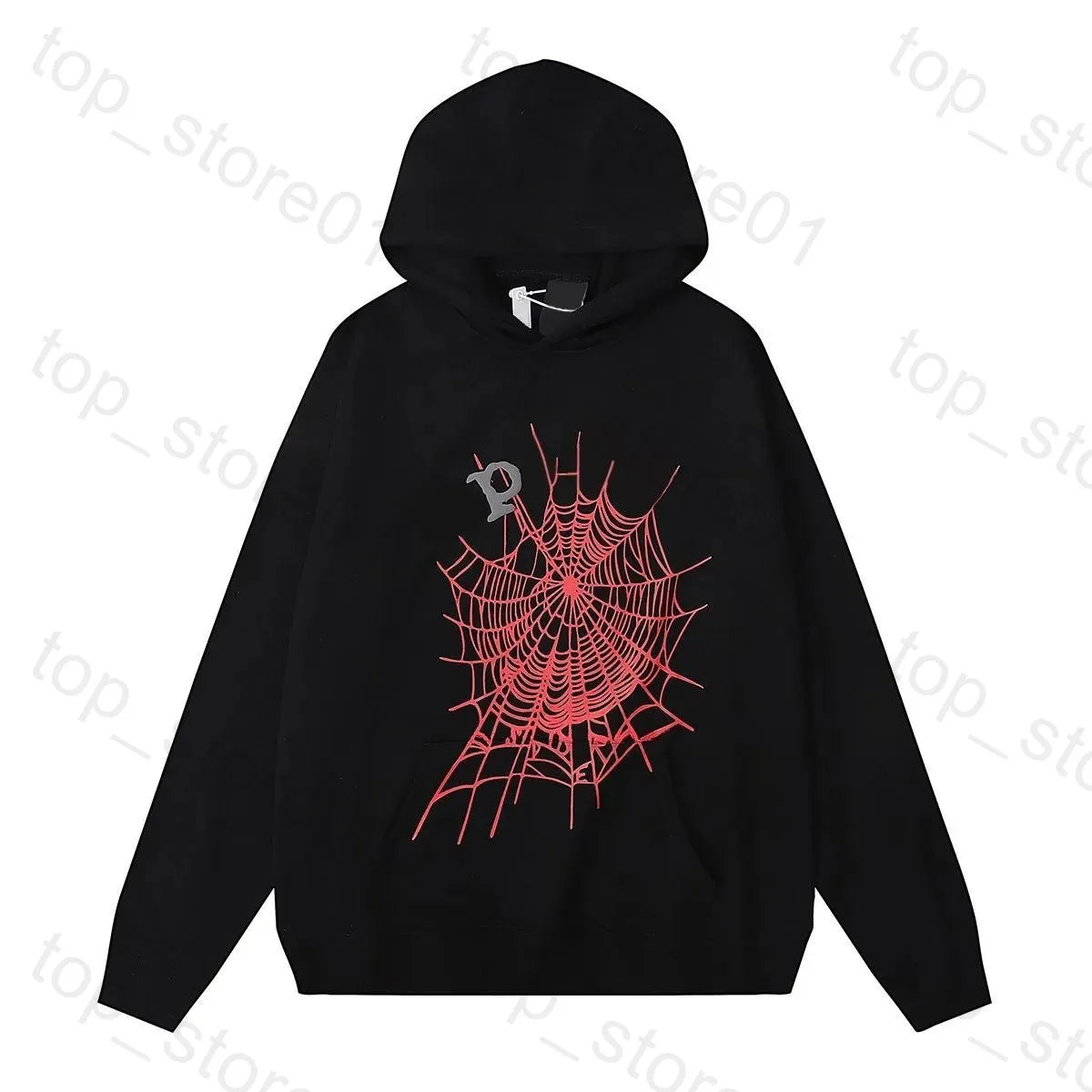5A Designer Hoodie Mens Web Hoodie for Men 2025 Spider Hoody Women Polo Grid Five Cobweb Pink Spider Hoodies Hip Hop Tracksuit Print Pullover Net Spider Pants Suit 01