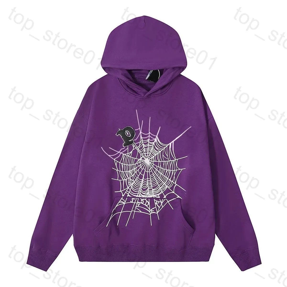 5A Designer Hoodie Mens Web Hoodie for Men 2025 Spider Hoody Women Polo Grid Five Cobweb Pink Spider Hoodies Hip Hop Tracksuit Print Pullover Net Spider Pants Suit 01