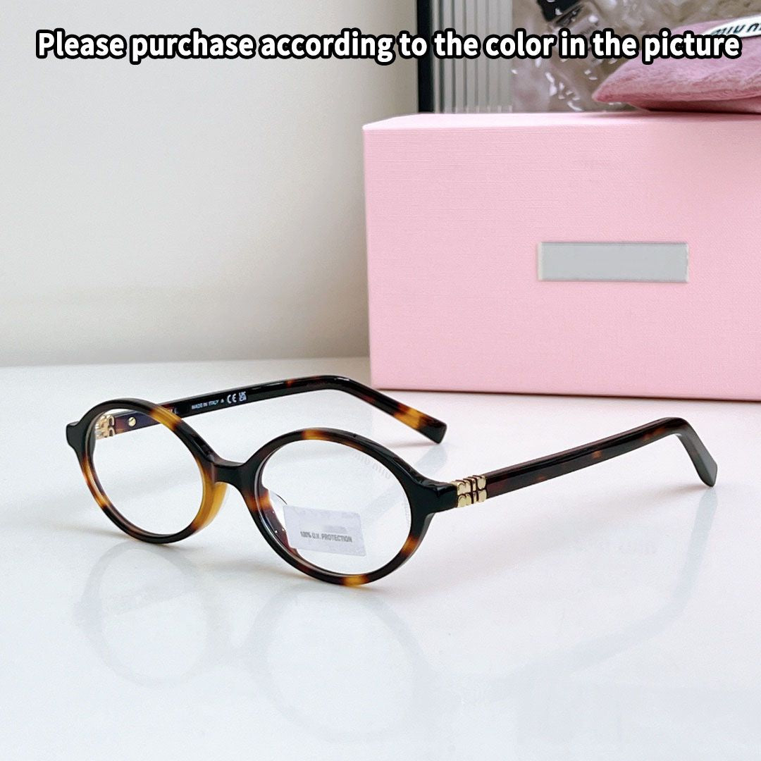 Designer Muimu 04Zs Sunglasses Italian Luxury Fashion Trimui Muir 04Z Oval Sun Glasses Men and Women Tortoise Brown Nerd Sunglasses with Box