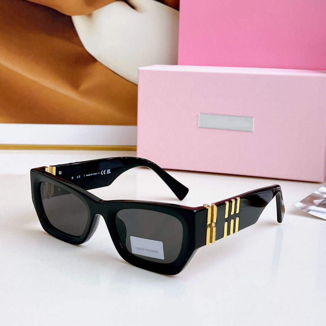 Designer Muimu 04Zs Sunglasses Italian Luxury Fashion Trimui Muir 04Z Oval Sun Glasses Men and Women Tortoise Brown Nerd Sunglasses with Box