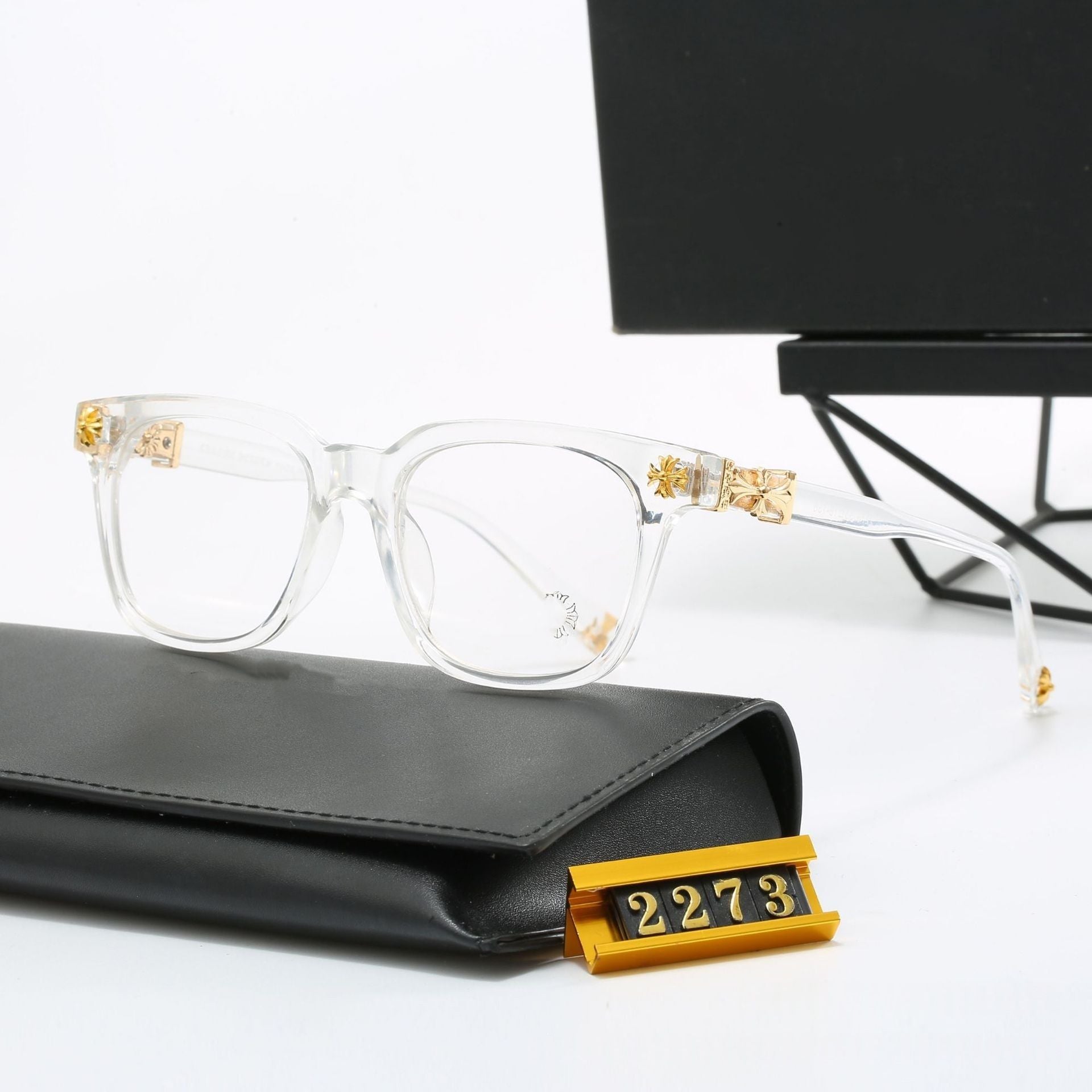 Square Frame Anti-Blue Light Glasses Eyewear Men'S Eyeglasses Designer Sunglasses for Men Women Computer Lenses to Read Lunettes Myopia Casual