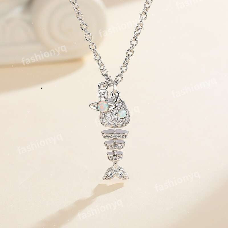 Designer Necklaces Planet Necklaces Sier Gold Moissanite Colorful Necklace Saturn Necklace Royal Party Designer Jewelry