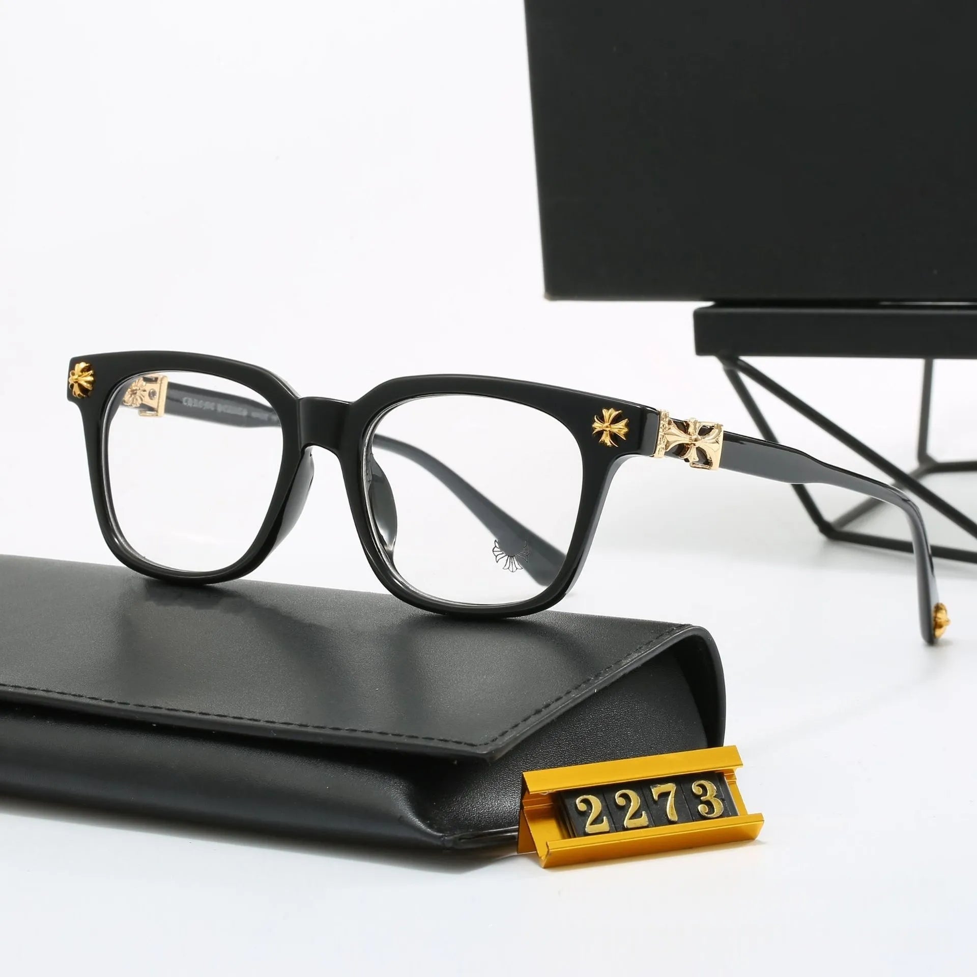 Square Frame Anti-Blue Light Glasses Eyewear Men'S Eyeglasses Designer Sunglasses for Men Women Computer Lenses to Read Lunettes Myopia Casual