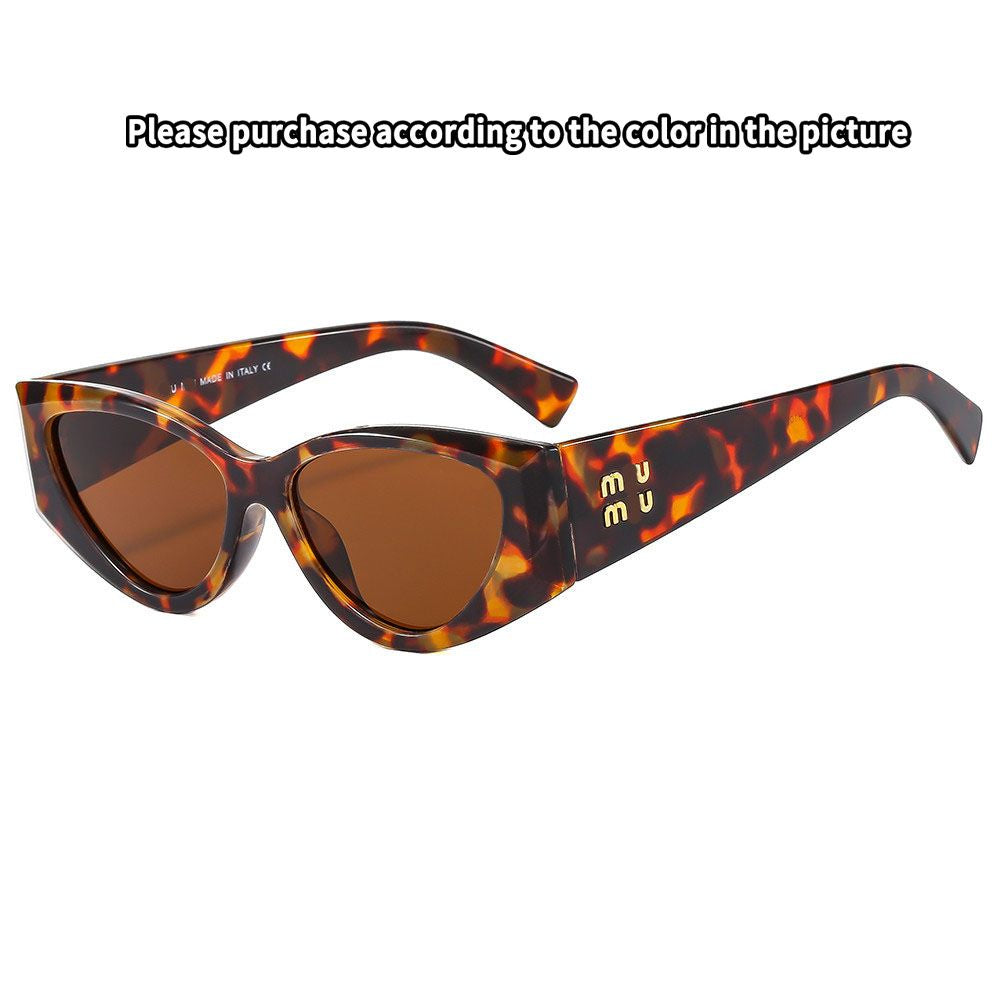 Designer Muimu 04Zs Sunglasses Italian Luxury Fashion Trimui Muir 04Z Oval Sun Glasses Men and Women Tortoise Brown Nerd Sunglasses with Box