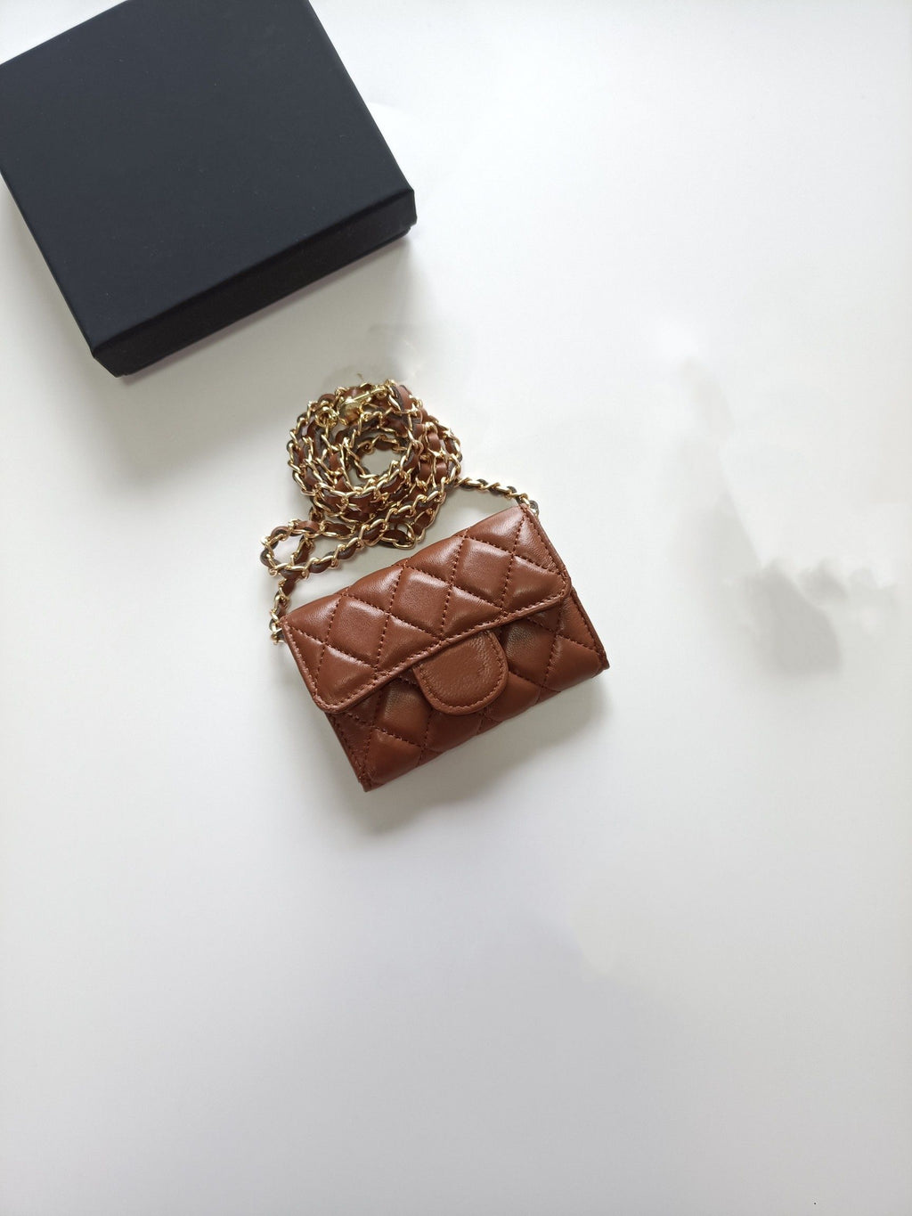 Top Designer Shoulder Bag Chain Handbag Plaid Wallet Double Letter Solid Buckle Sheepskin Caviar Pattern Women Luxury Evening Bag Mini Handbag 7750
