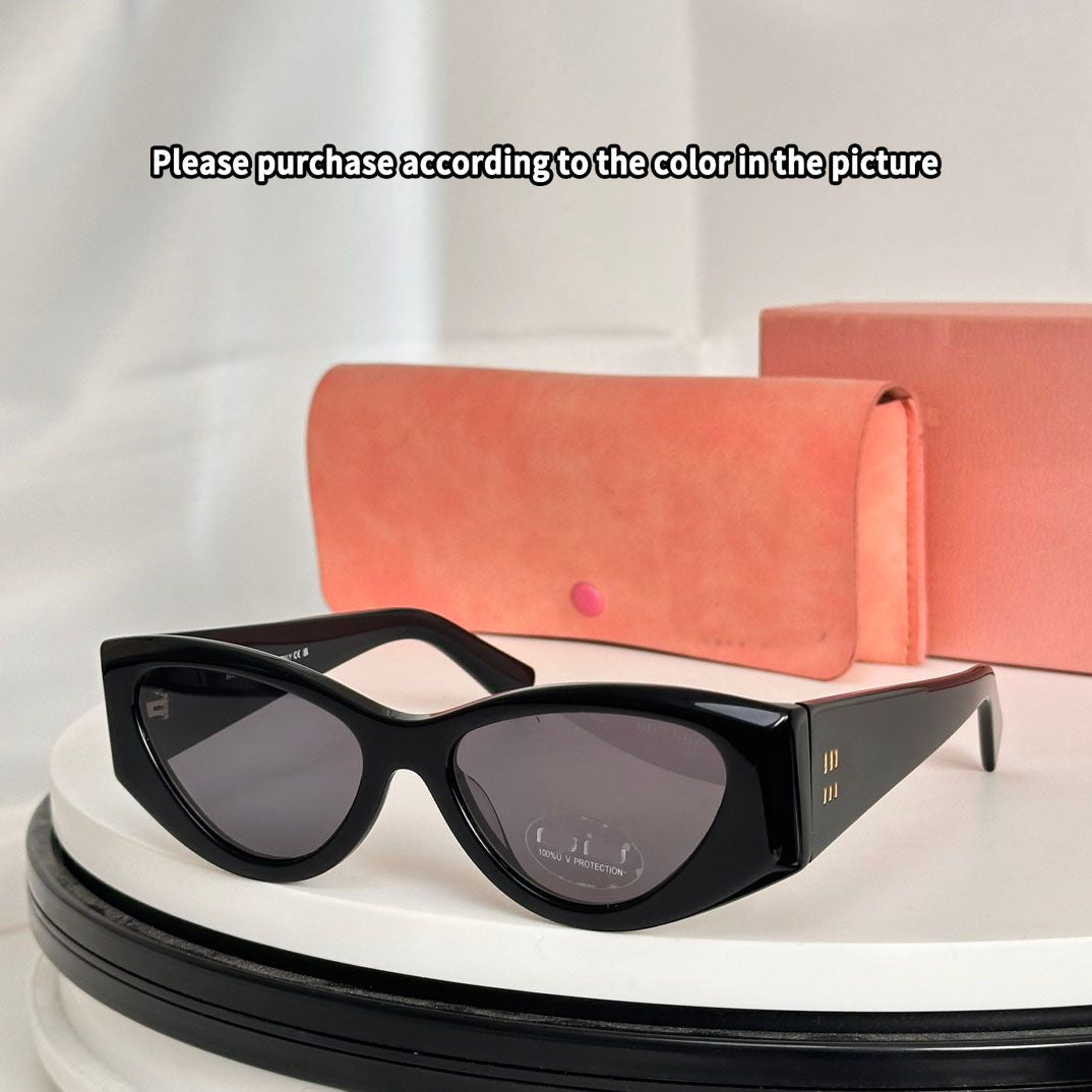 Designer Muimu 04Zs Sunglasses Italian Luxury Fashion Trimui Muir 04Z Oval Sun Glasses Men and Women Tortoise Brown Nerd Sunglasses with Box