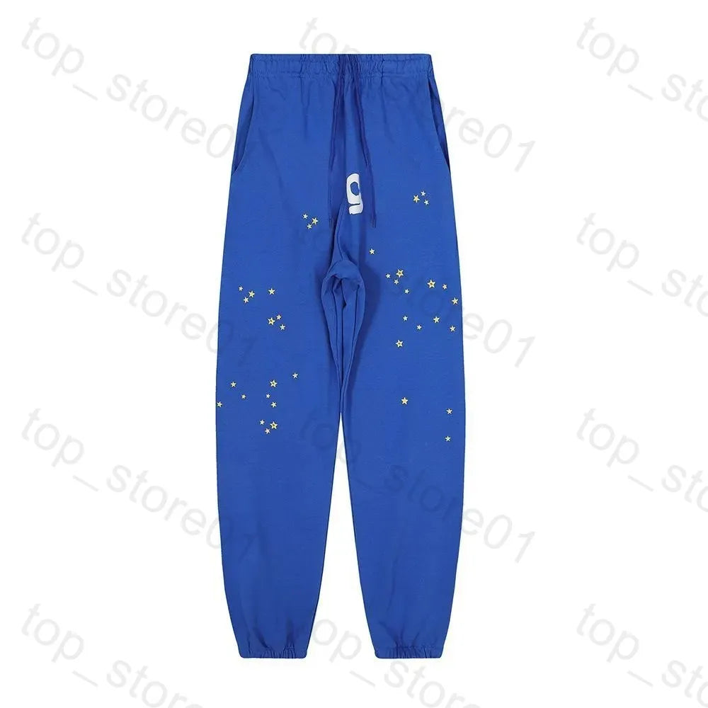5A Designer Hoodie Mens Web Hoodie for Men 2025 Spider Hoody Women Polo Grid Five Cobweb Pink Spider Hoodies Hip Hop Tracksuit Print Pullover Net Spider Pants Suit 01