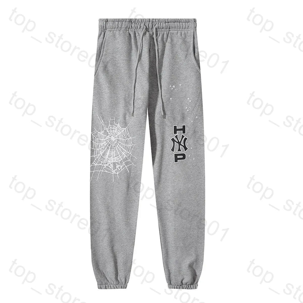 5A Designer Hoodie Mens Web Hoodie for Men 2025 Spider Hoody Women Polo Grid Five Cobweb Pink Spider Hoodies Hip Hop Tracksuit Print Pullover Net Spider Pants Suit 01