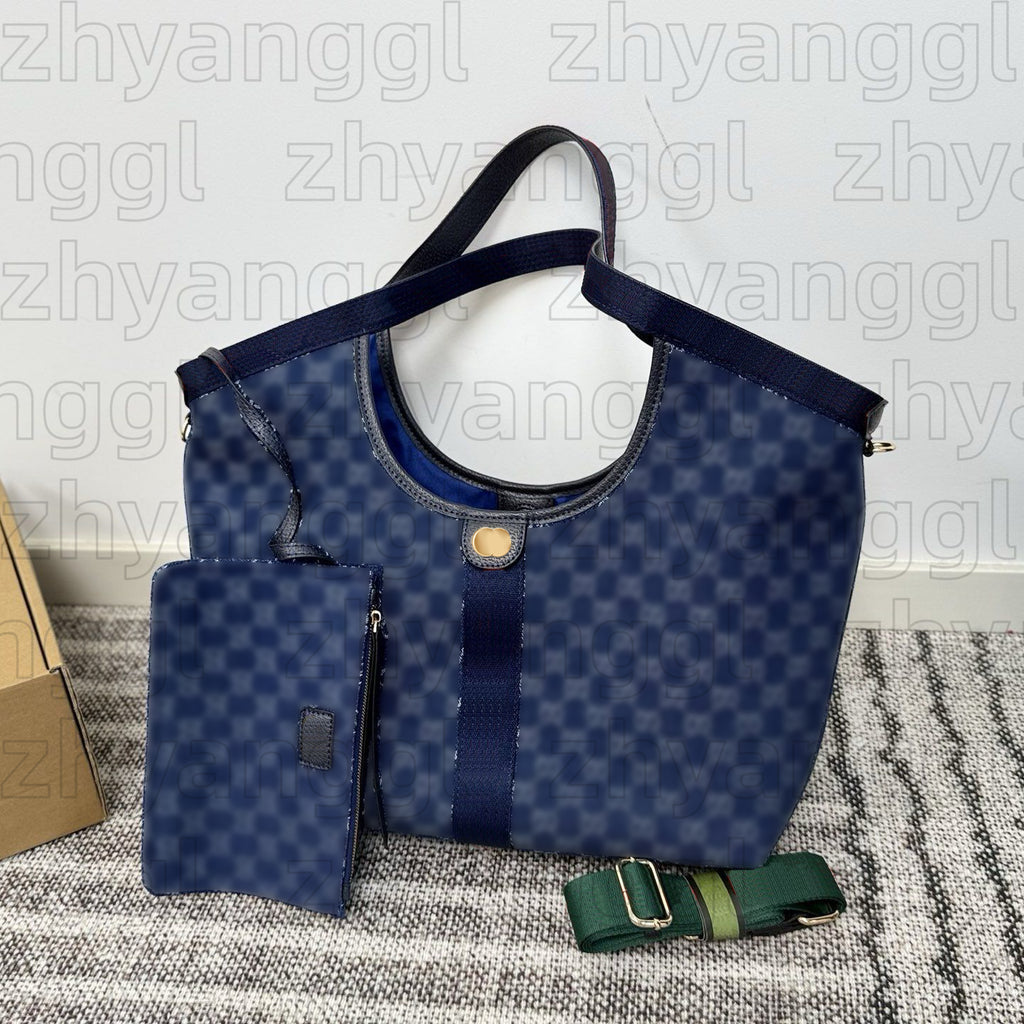 High Quality Handbag Ophidias Designer Bag Women Large Capacity Emblem Tote Bag Luxury Canvas Half Moon Bag Fashion Crossbody Shoulder Bag Vintage Beach Travel Bag