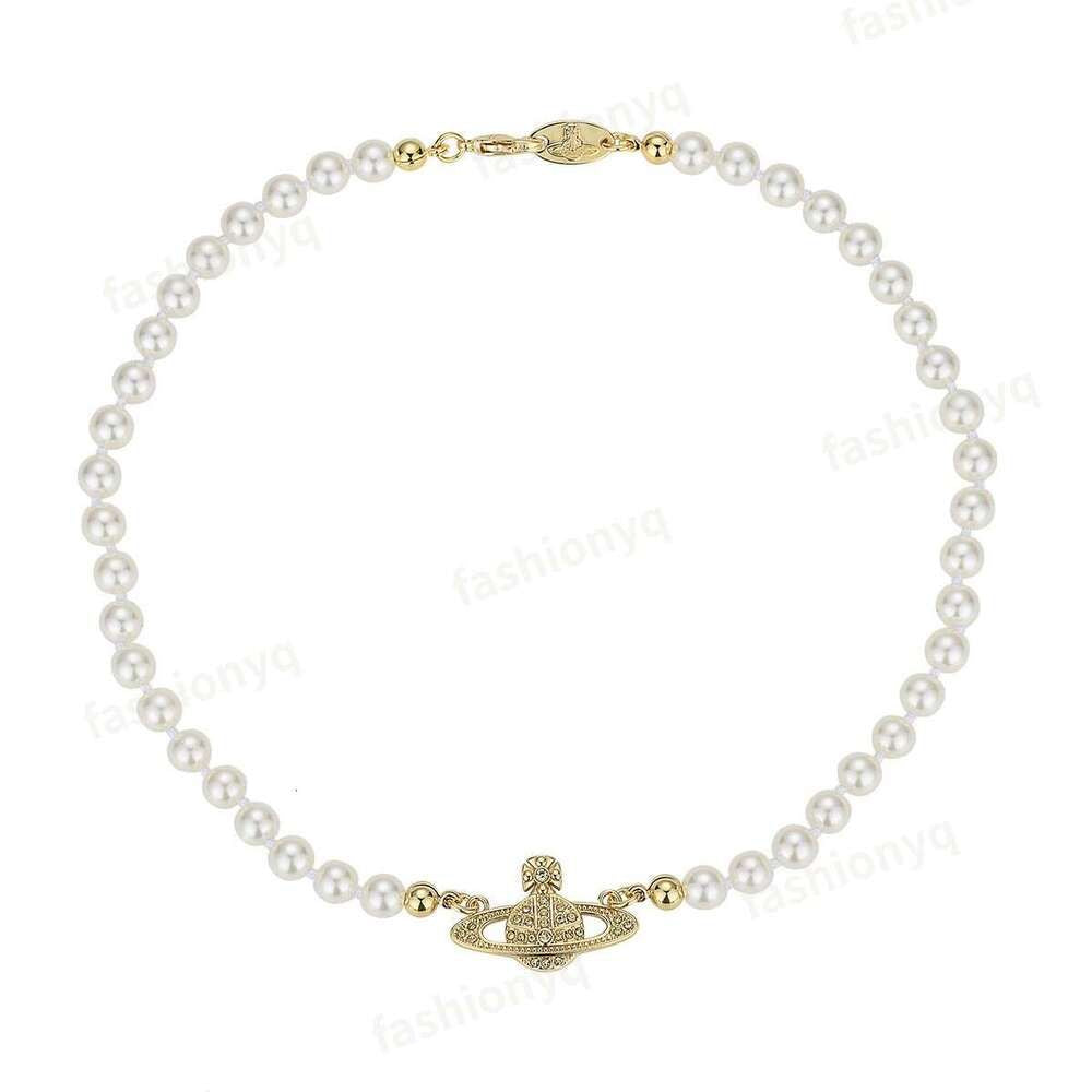 Designer Necklaces Planet Necklaces Sier Gold Moissanite Colorful Necklace Saturn Necklace Royal Party Designer Jewelry